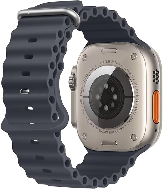Apple Watch ULTRA Armband "OCEAN" I Sport Bändli aus weichem Silikon (Look & FEEL)