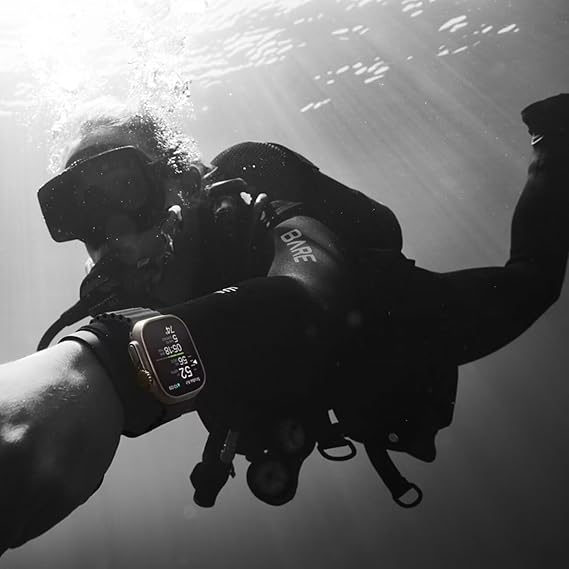 Apple Watch ULTRA Armband "OCEAN" I Sport Bändli aus weichem Silikon (Look & FEEL)