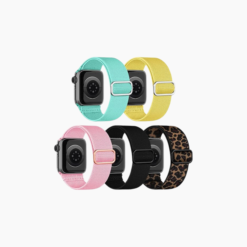 Solo Loop | 5er Bundle – Apple Watch Armbänder in verschiedenen Farben