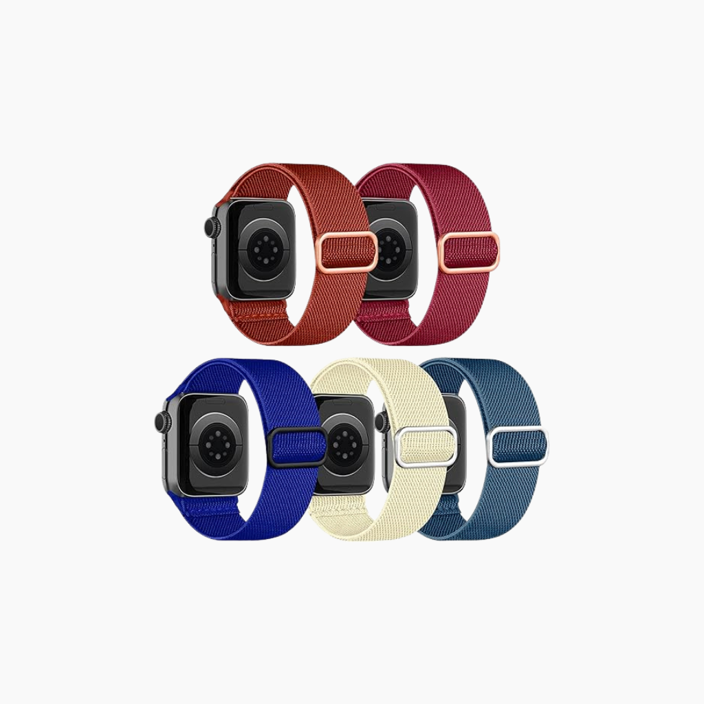 Solo Loop | 5er Bundle – Apple Watch Armbänder in verschiedenen Farben