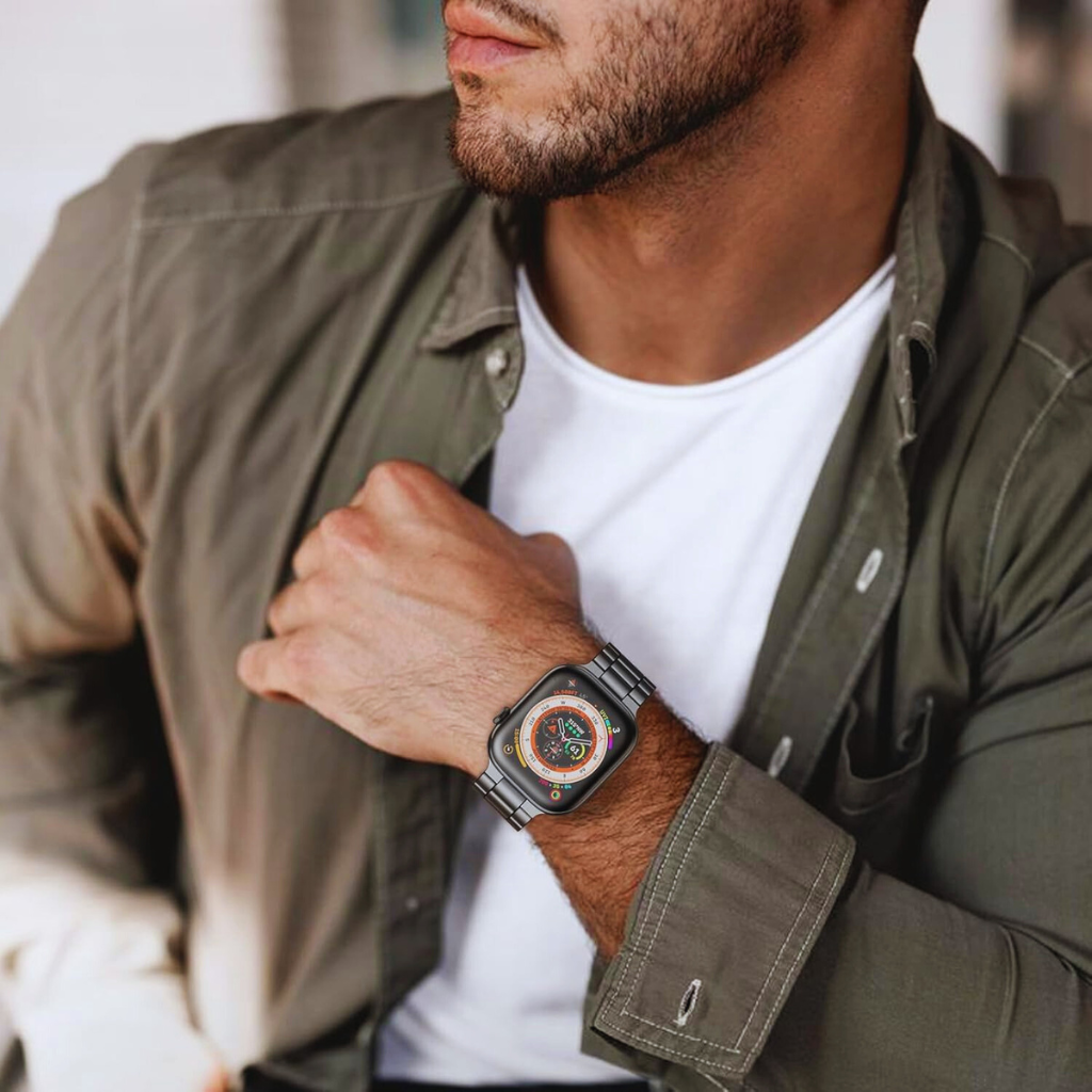 Edelstahl | Apple Watch Armband – Klassisch