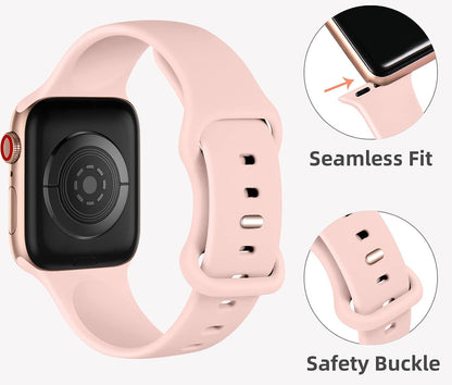 Sport Armbänder Bundle I 8 Apple Watch Armbänder in diversen Farben