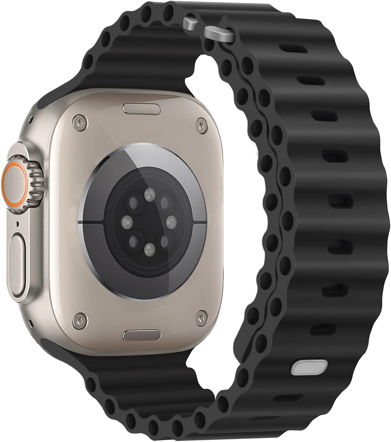 Apple Watch ULTRA Armband "OCEAN" I Sport Bändli aus weichem Silikon (Look & FEEL)