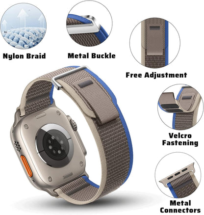 TRAIL Loop Armband I 3er Bundle I Apple Watch Ultra und SE Serie