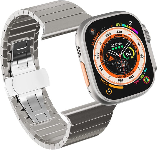 Bestelle noch heute dein Apple Watch Ultra Edelstahlarmband TITAN