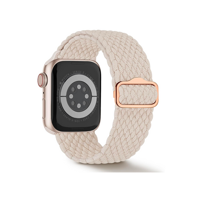 Beiges Solo Loop Armband für die Apple Watch Ultra und SE Edition