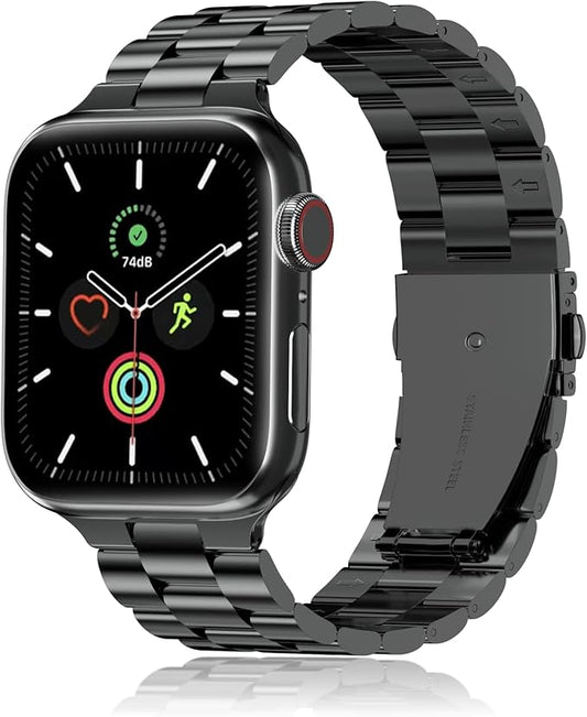 Schwarzes Edelstahl Armband I Apple Smartwatch