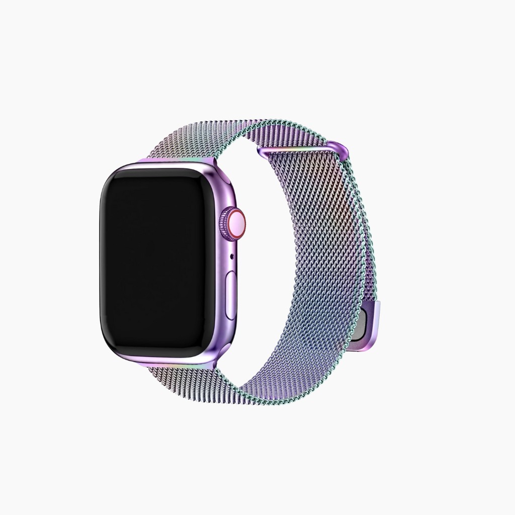 Edelstahlarmband Farbig | Apple Watch Armband – mit Magnetschnalle