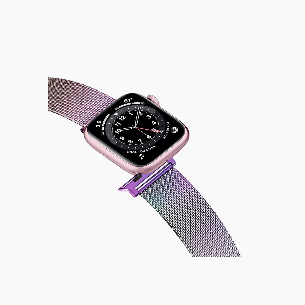 Edelstahlarmband Farbig | Apple Watch Armband – mit Magnetschnalle