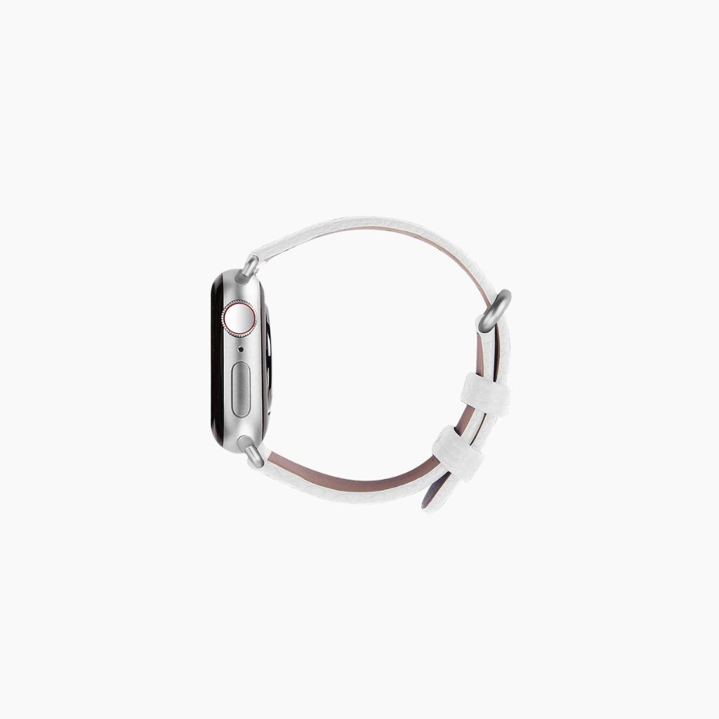 Lederarmband Weiß | Apple Watch Armband – Echtes Leder
