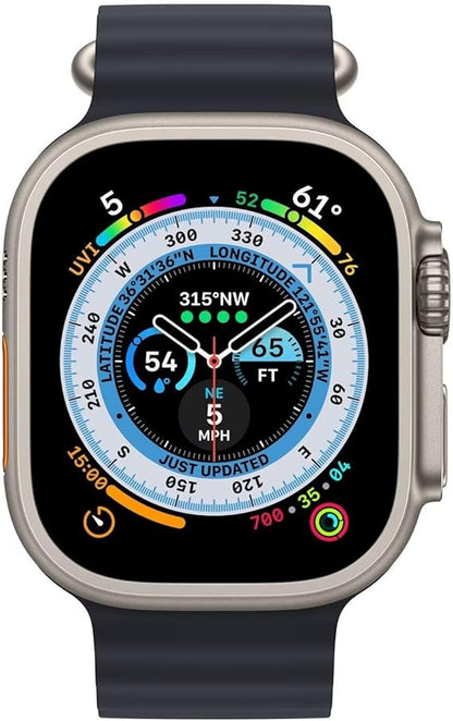 Apple Watch ULTRA Armband "OCEAN" I Sport Bändli aus weichem Silikon (Look & FEEL)